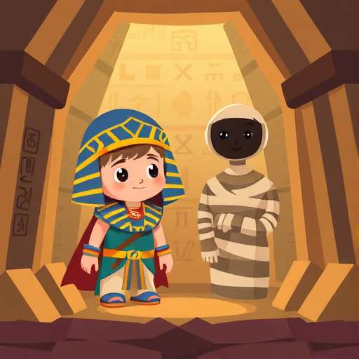 Pharaoh Pete and Moe the Mummy: Adventures of Friendship in Ancient Egypt