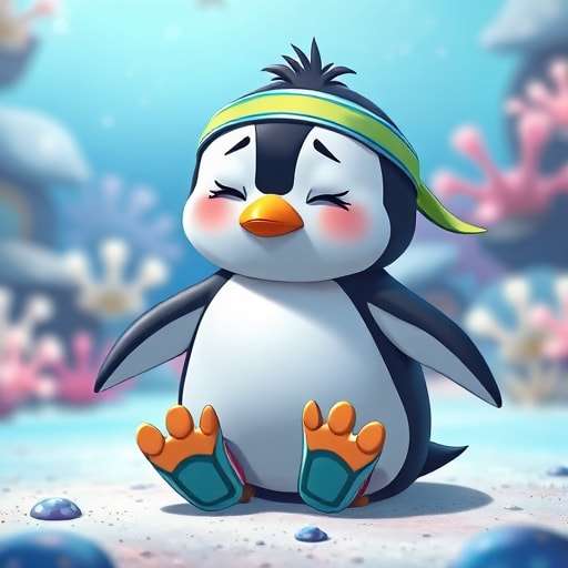 Penguin Power: Lila's Colorful Adventure