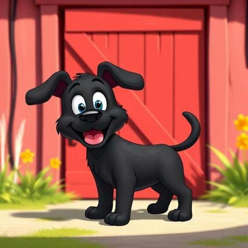 Charlie’s Barnyard Adventure: A Goofy Puppy with a Big Heart