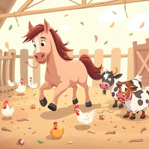 Charlie’s Barnyard Adventure: A Goofy Puppy with a Big Heart - Section 1