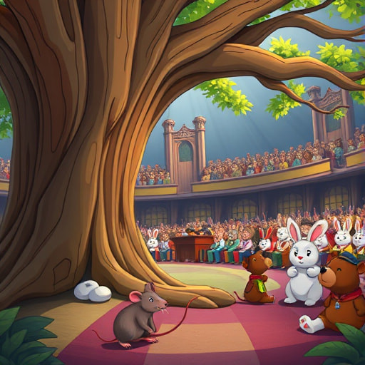 Little Paws, Big Hearts: A Tale of Unity in the Forest