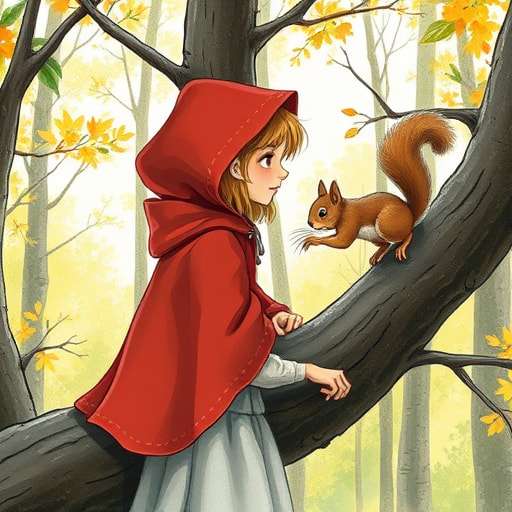 Little Lila and the Wise Squirrel's Warning
