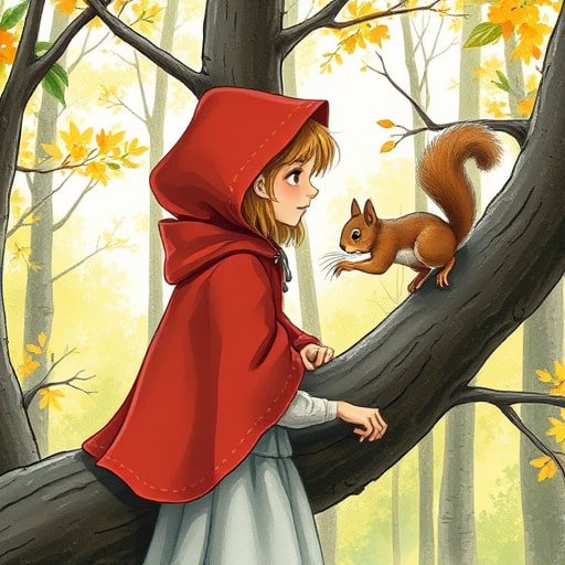 Little Lila and the Wise Squirrel's Warning
