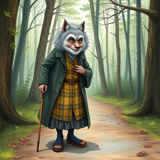 Little Lila and the Wise Squirrel's Warning - Section 1