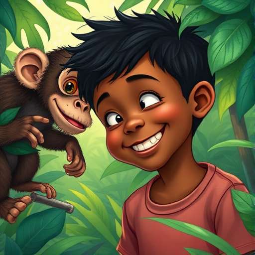Adventures with Momo: A Jungle Friendship