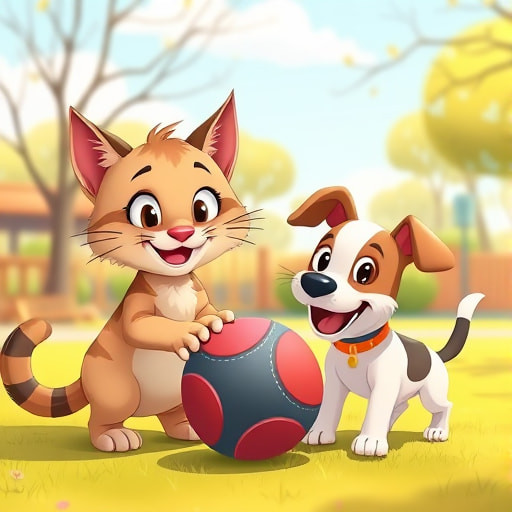 Paws, Play, and a Special Friendship - Section 1