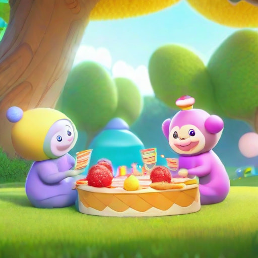 A Day of Fun and Sleep in Tiddlytubbies Land - Section 1