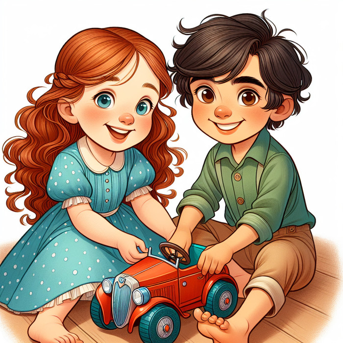 The Joy of Sharing: Malachi, Kalila, and Sofia's Story - Section 1