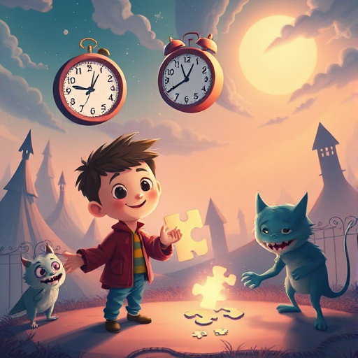 The Time-Tick Trick: Milo's Puzzle Adventure - Section 1