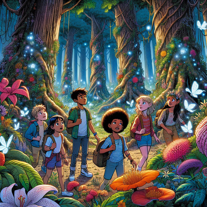 The Enchanted Forest: A Tale of Awakening - Section 1