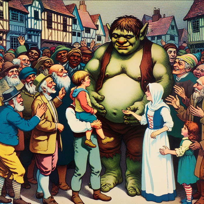 Embracing Differences: The Friendship of Tom and Shrek - Section 1