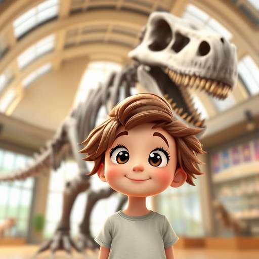 Le Trésor Caché de Scarlett au Musée des Dinosaures