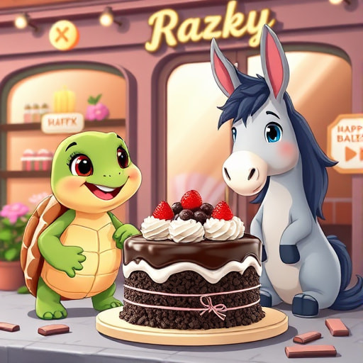 Tilly's Sweet Adventure: The Quest for the Perfect Black Forest Cake - Section 1