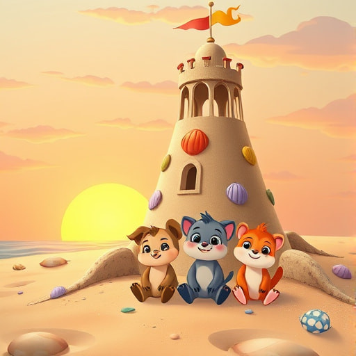 Teamwork Tales: Sammy and the Super Sandcastle - Section 1