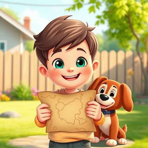 **Sammy and Buster's Backyard Treasure Adventure**