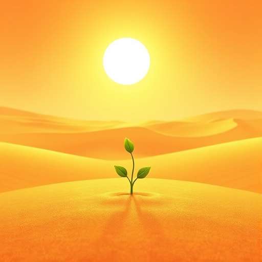 Um Fio de Esperança no Deserto