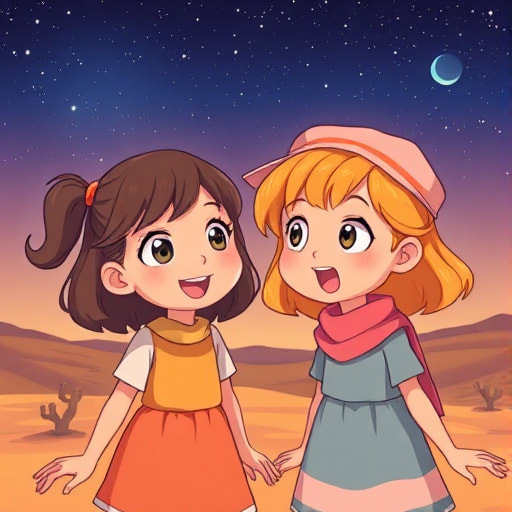 Salama's Stellar Journey: Dreams from the Desert - Section 1