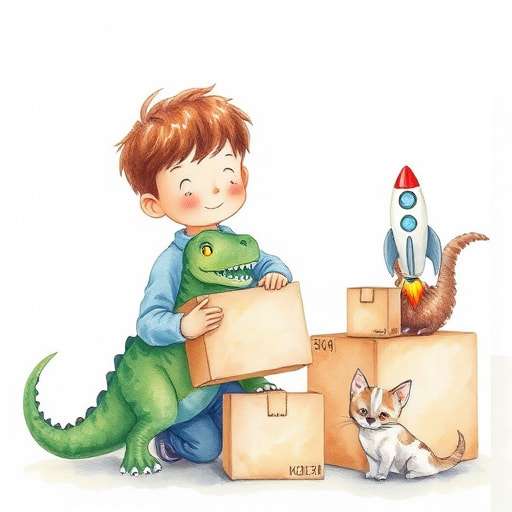 Max and the Dino-Sized Space Adventure
