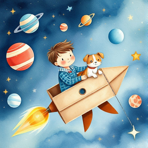 Max and the Dino-Sized Space Adventure - Section 1