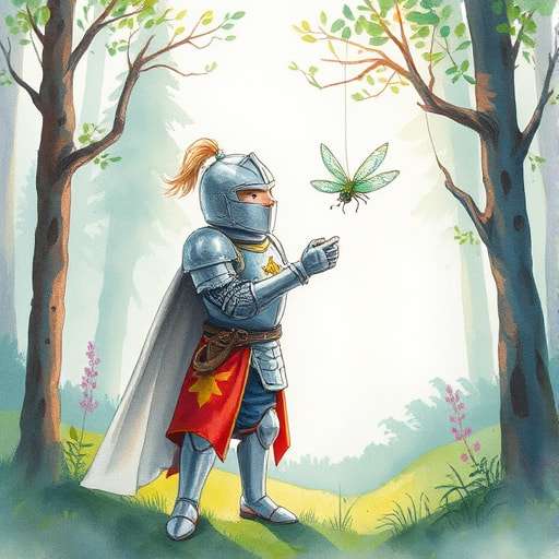 Sir Leo and the Grateful Dragonfly