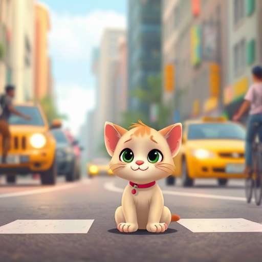 Lost and Found: A Kitten’s Journey to Love