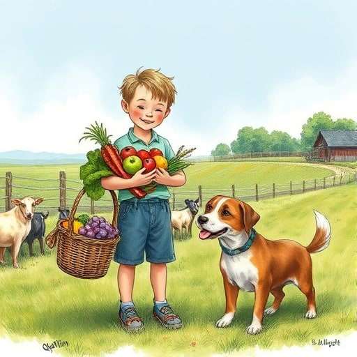 Farmyard Fun with Miles, Ms. Erica, and Willa
