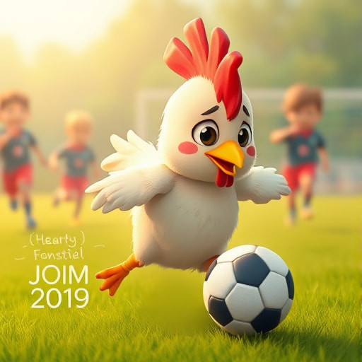 Little Chicken’s Big Kick: A Teamwork Tale