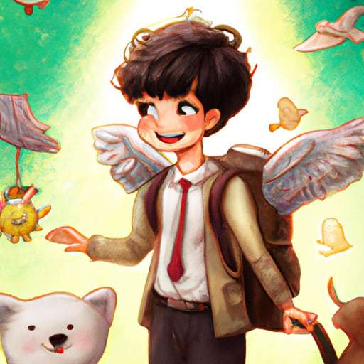 Joe's Football Adventure in the Woods with a Heavenly Surprise