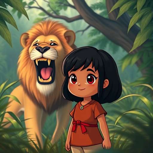 Aadhya and Her Jungle of Friends