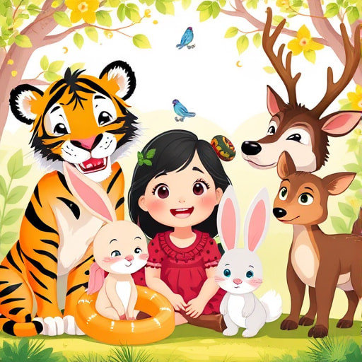 Aadhya and Her Jungle of Friends - Section 1