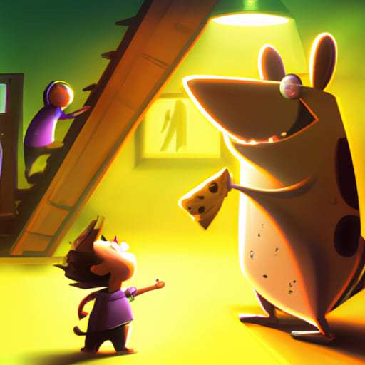 Draculon and the Brave Little Mouse