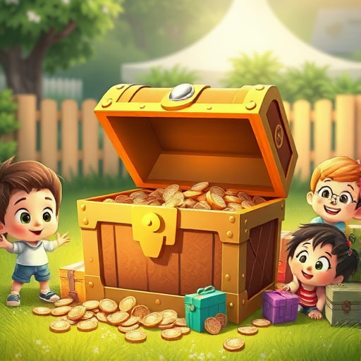 Grandma Mimi, Pawpaw, and the Great Treasure Hunt - Section 1