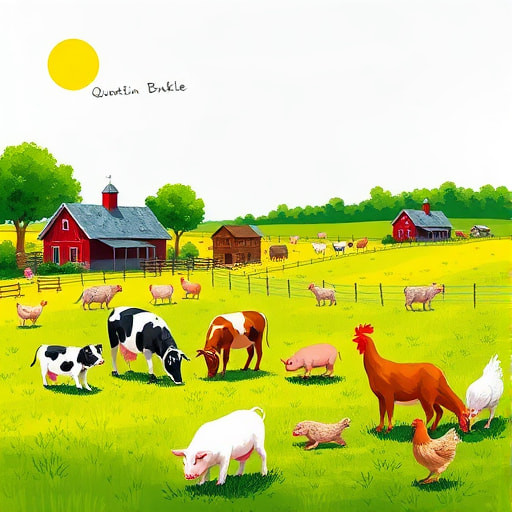 Lily’s Kind-Hearted Quest: Learning About Meat and Caring for Animals - Section 1