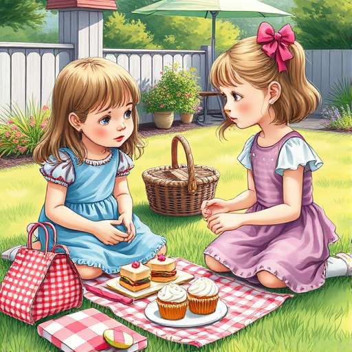 Backyard Blossoms and Tea Party Troubles