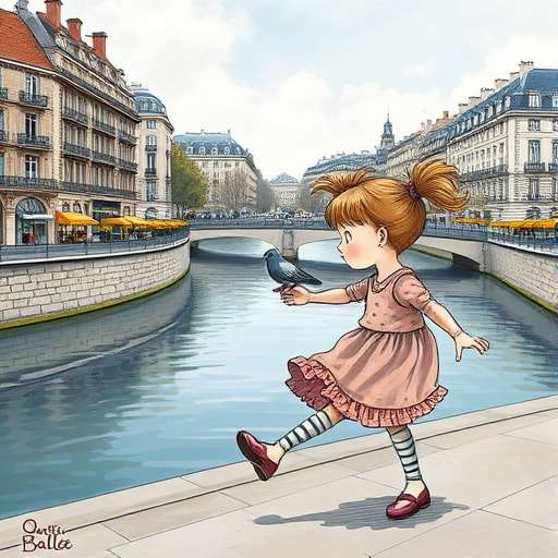 Amelia and the Croissant-Capering Pigeon