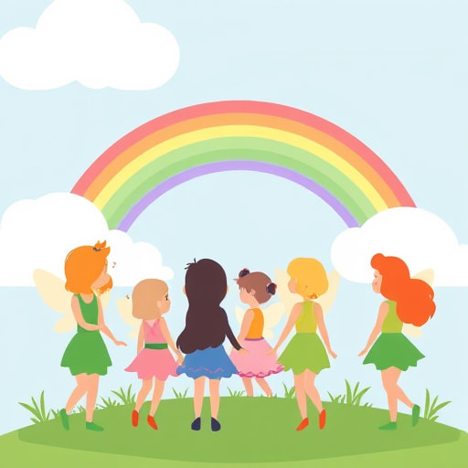 Rainbows, Fairy Dust, and Friendship: Lily's Magical Birthday - Section 1