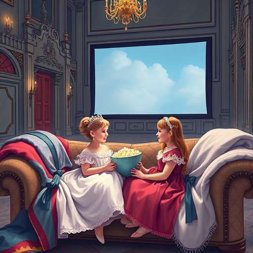 Princesses, Popcorn, and a Movie Marathon