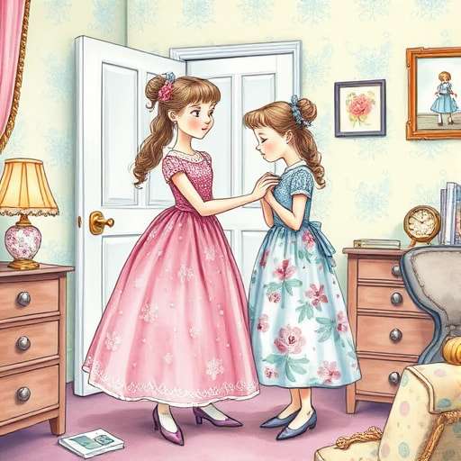Twirls, Giggles, and Sisterly Love
