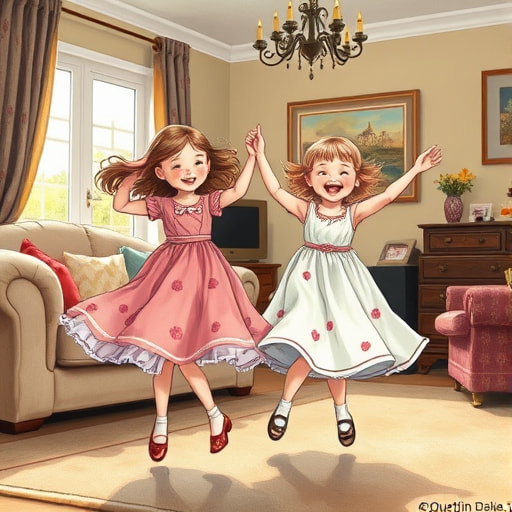 Twirls, Giggles, and Sisterly Love - Section 1