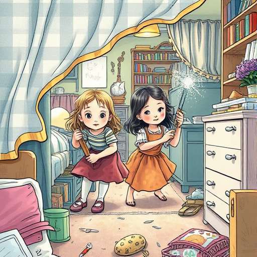 The Magical Treasure Hunt of Lilli and Emilia