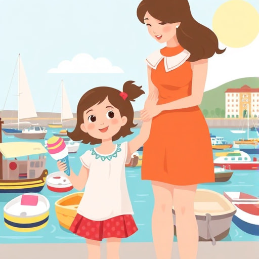 Sunshine, Sandcastles, and Mummy Adventures - Section 1