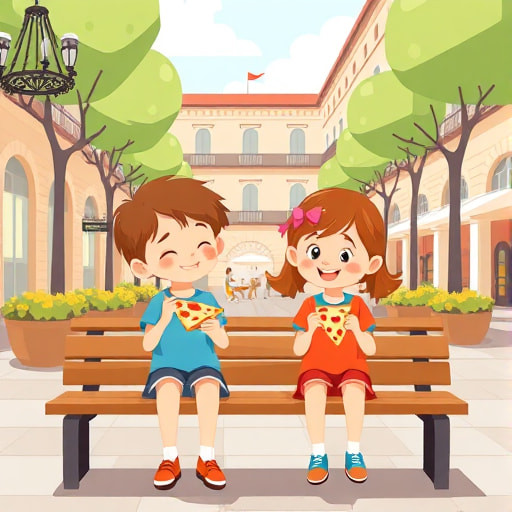 Pizza, Pisa, and Plenty of Smiles: Ahaana and Mira's Italian Adventure - Section 1