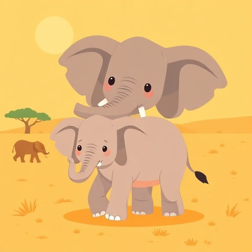 Safari Smiles and Elephant Hugs - Section 1