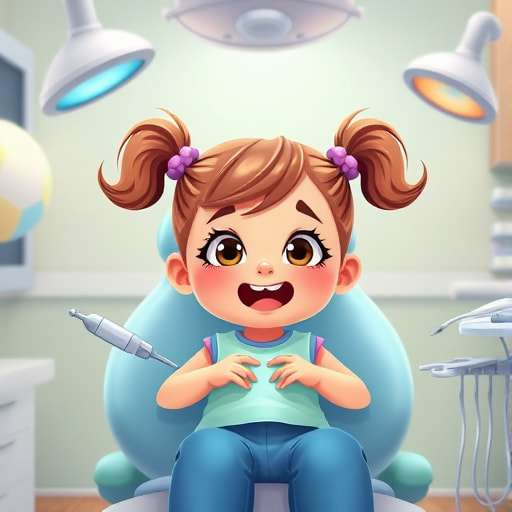 Brave Smiles: Lina's First Dentist Adventure