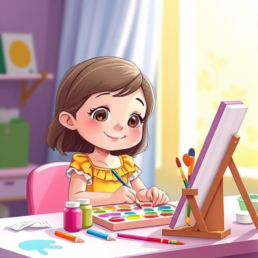 Whirlwinds and Watercolours: Inaaya's Unique Calm - Section 1