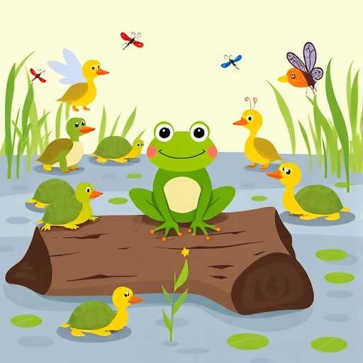 Fred the Frog: The Swamp's Little Comedian