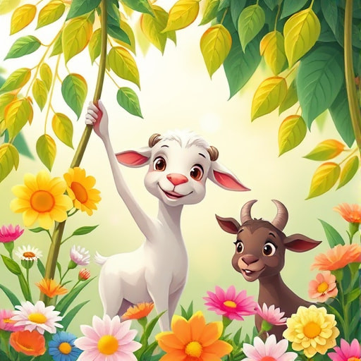 Chivo and the Humility Berries: A Goat's Tale of Kindness - Section 1