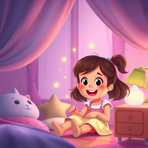 Little Mira and Her Glow-in-the-Dark Stars - Section 1