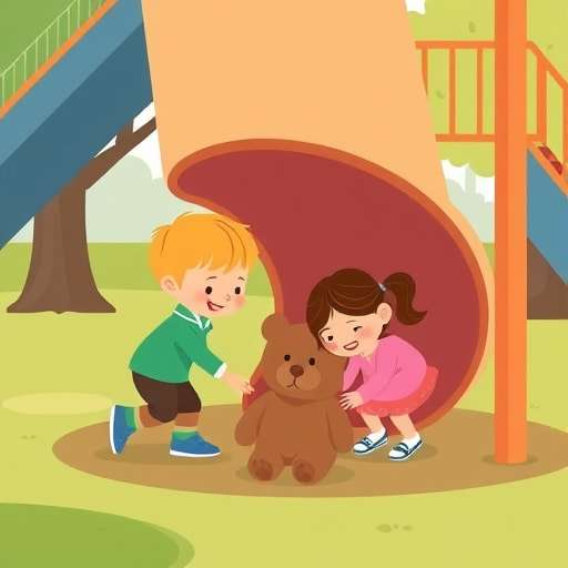 Teddy Bear Tales: A Park Adventure in Kindness