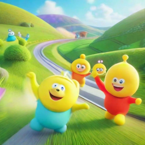 Thomas and the Teletubby Adventure - Section 1